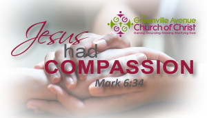 Jesus Had Compassion Business Card